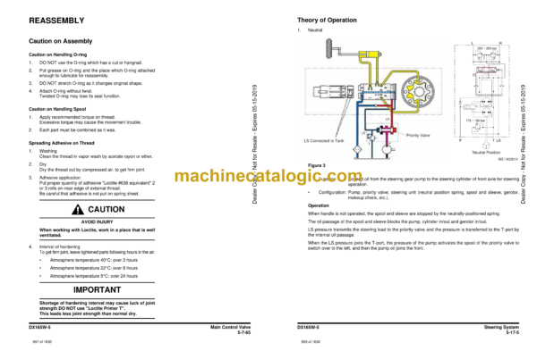 Doosan DX165W-5 Wheeled Excavator Shop Manual (Serial Number 1001 and Up) - Image 3