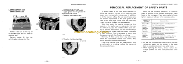 Komatsu JV40C, JV40CW-2, JV40CR, JV40RW-2 Vibratory Roller Operation and Maintenance Manual (SEAM02580201) - Image 3