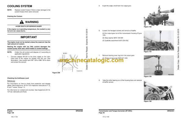 Doosan DL550-3 Wheel Loader Shop Manual (Serial Number 10001 and Up) - Image 3