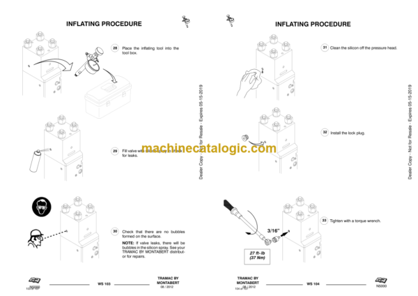 Tramac N5000 Hydraulic Breaker Service Manual (Serial Number X170A50000 and Up) - Image 4