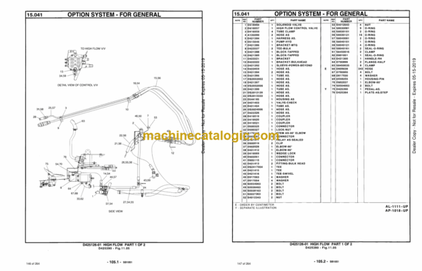 Doosan 450 Series Skid Steer Loader Parts Manual (Serial Number EM0AL-00001 and Up EM0AP-00001 and Up) - Image 4