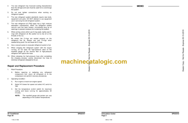 Doosan DL550-3 Wheel Loader Shop Manual (Serial Number 10001 and Up) - Image 4