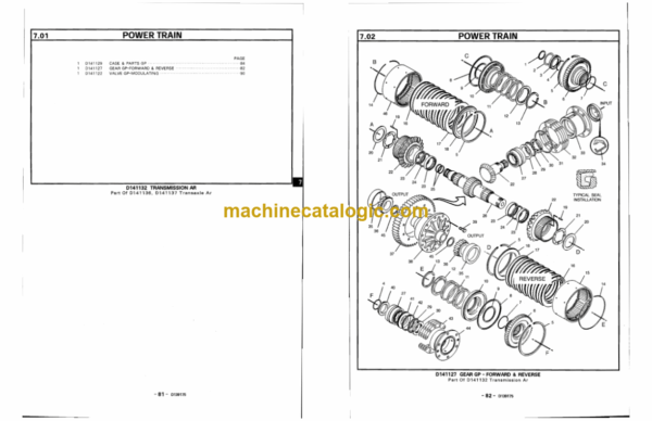 Doosan G20S-2, G25S-2, G30S-2 Lift Trucks Parts Manual (EM009-00001-01278 EM0I0-02497 EM011-00948 EM012-00001-09723) - Image 4