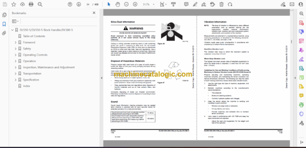 Doosan DL550-5, DL650-5 Wheel Loader Operation and Maintenance Manual (Serial Number 10001 and Up) - Image 2