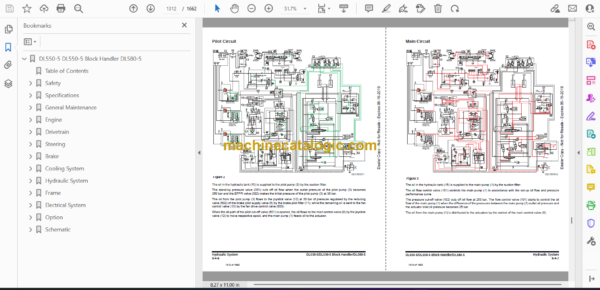 Doosan DL550-5, DL550-5 Block Handler, DL580-5 Wheel Loader Shop Manual (Serial Number 10001 and Up) - Image 2