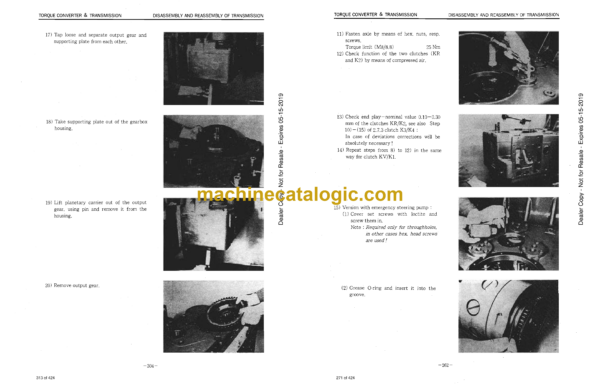 Doosan Mega 300 Wheel Loader Shop Manual - Image 4