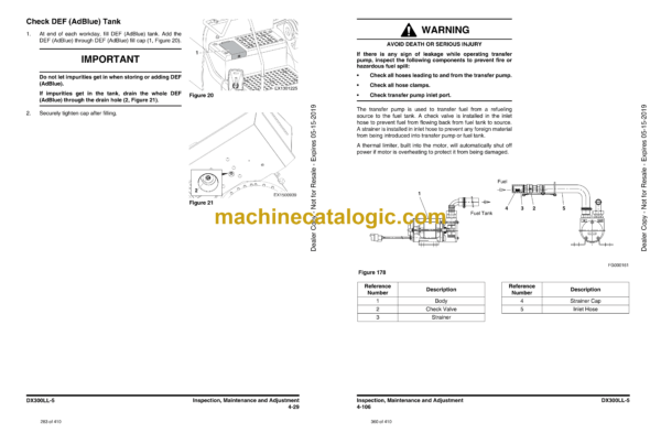 Doosan DX300LL-5 Forestry Machine Excavator Operation and Maintenance Manual (Serial Number 10001 and Up) - Image 4