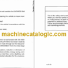 Daewoo 602 Plus, DSL602, 802 Plus, DSL802 Skid Steer Loader Operation and Maintenance Manual - Image 3