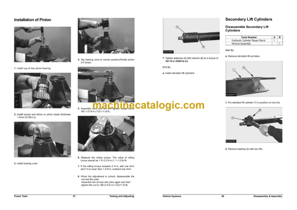 Daewoo D20S-3(B3.3), D25S-3(B3.3), D30S-3(B3.3), D32S-3(B3.3), D33S-3(B3.3) Lift Truck Service Manual - Image 4
