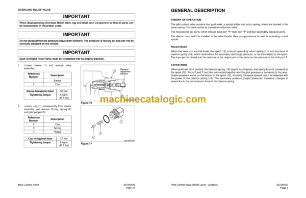Doosan Solar 220LC-V Excavator Shop Manual (Serial Number 0001 and Up) - Image 4