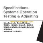 Doosan B20S-5, B25S-5, B30S-5, B32S-5 BC20S-5, BC25S-5, BC30S-5, BC32S-5 BC25SE-5 Forklift Service Manual