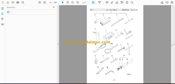Sumitomo SH330-6, SH330LC-6, SH350HD-6, SH350LHD-6 Hydraulic Excavator Parts Manual (WCL3306D-0W NZ) - Image 2