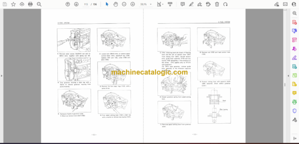 Daewoo D2366, D2366T, D1146, D1146T Operation and Maintenance Manual - Image 3