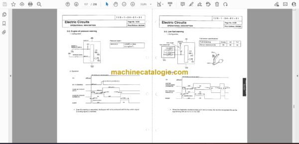 Sumitomo SH135X-3SB Hydraulic Excavator Service Text (WLST1353-00W) - Image 2