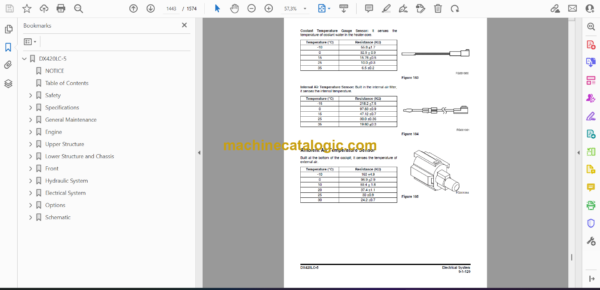 Doosan DX420LC-5 Hydraulic Excavator Shop Manual (Serial Number 10001 and Up) - Image 3
