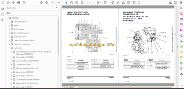 Doosan Daewoo Solar 140LC-V Excavator Shop Manual (Serial Number 1001 and Up) - Image 2