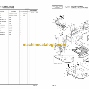 Doosan DL450 Wheel Loader Parts Manual (Serial Number 5001 and UP)