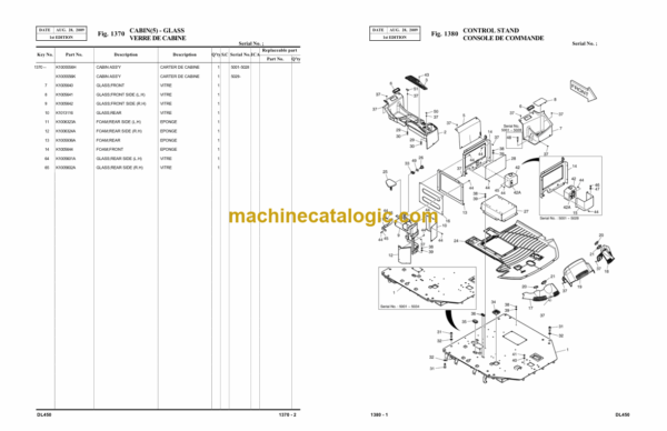 Doosan DL450 Wheel Loader Parts Manual (Serial Number 5001 and UP) - Image 2