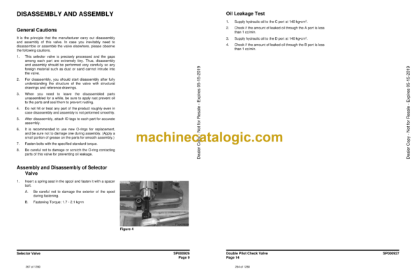 Doosan DX170W Wheeled Excavator Shop Manual (Serial Number 5001 and Up) - Image 4