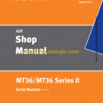 Doosan MT36, MT36 Series-2 Articulated Dump Truck Shop Manual