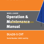 Doosan DL420-5 Wheel Loader Operation and Maintenance Manual (Serial Number 10001 and Up)