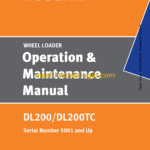 Doosan DL200, DL200TC Wheel Loader Operation and Maintenance Manual (Serial Number 5001 and Up)