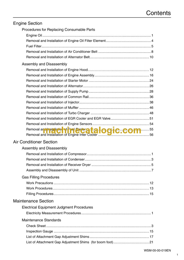 Sumitomo SH700LHD-5 Hydraulic Excavator Service Text & Troubleshooting Manual & Shop Manual