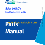 Doosan Solar 300LC-V Excavator Parts Manual (Serial Number 1001 and Up)