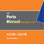 Doosan 6225B, 6227B Articulated Dump Truck Parts Manual