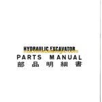 Sumitomo SC50-2 Hydraulic Excavator Parts Manual (WCL0051-00)