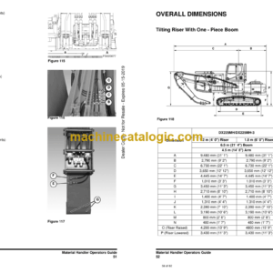 Doosan MHX36-4 to MHX43-6 T4 Material Handler Operation and Maintenance Manual (Serial Number B3CP00101 and Up)