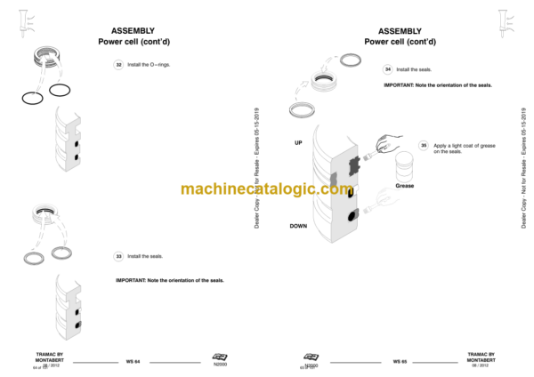 Tramac N2000 Hydraulic Breaker Service Manual (Serial Number X100A50000 and Up) - Image 3