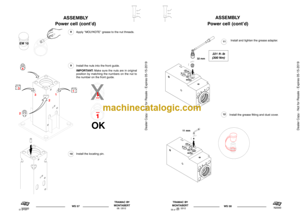 Tramac N2000 Hydraulic Breaker Service Manual (Serial Number X100A50000 and Up) - Image 4