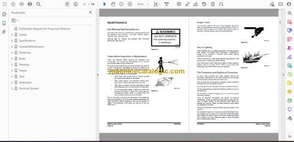 Doosan DL220 Wheel Loader Shop Manual (Serial Number 5001 and Up) - Image 2