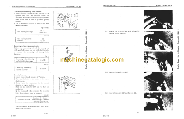 Doosan DH130W Excavator Shop Manual - Image 4
