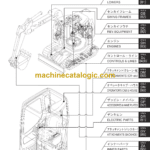 Sumitomo SH75X-3B, SH75XU-3B Hydraulic Excavator Parts Manual (WCLA75X3B1BB, WCLA75X3B1SB)