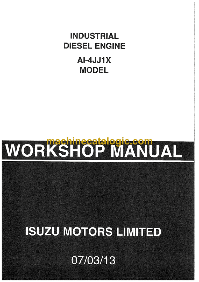 Sumitomo SH160-2 Hydraulic Excavator Service Manual