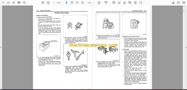 Sumitomo SH330-3B, SH330LC-3B, SH350HD-3B, SH450HD-3B Hydraulic Excavator Operators Manual (WDL3022-1W) - Image 2