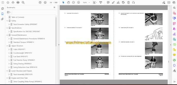 Doosan DX230LC Hydraulic Excavator Shop Manual (Serial Number 5001 and Up) - Image 3