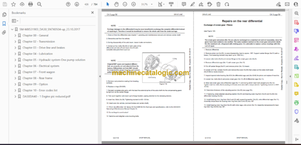 Doosan DA30 Articulated Dump Truck Shop Manual (T2, T4i Stage 3B 7X0504 and Up) - Image 2