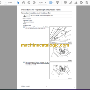 Sumitomo SH700LHD-5 Hydraulic Excavator Service Text & Troubleshooting Manual & Shop Manual