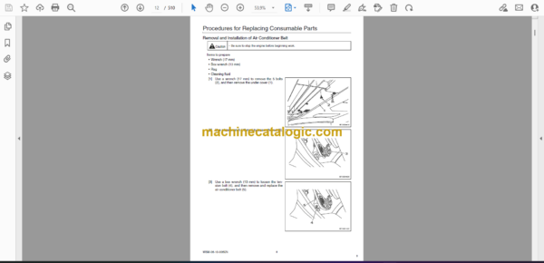 Sumitomo SH700LHD-5 Hydraulic Excavator Service Text & Troubleshooting Manual & Shop Manual - Image 2