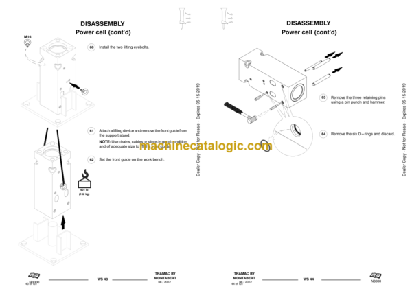 Tramac N3000 Hydraulic Breaker Service Manual (Serial Number X130A50000 and Up) - Image 3