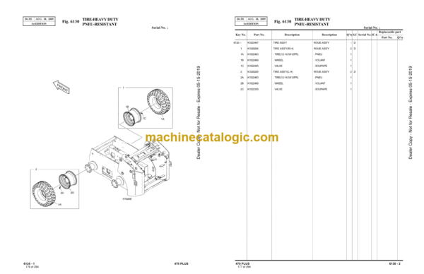 Daewoo SSL 470 Plus Skid Steer Loader Parts Manual - Image 3