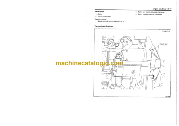 Sumitomo SH330-3B, SH330LC-3B, SH350HD-3B, SH450HD-3B Hydraulic Excavator Operators Manual (WDL3022-1W) - Image 4