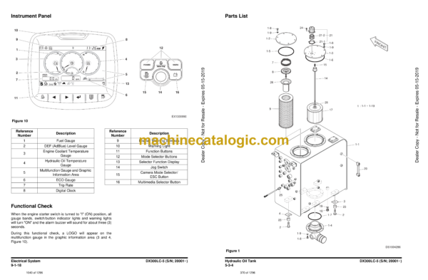 Doosan DX300LC-5 Hydraulic Excavator Shop Manual (Serial Number 20001 and Up) - Image 4