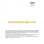 Daewoo DH50 Excavator Shop Manual (2023-7061)