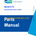 Doosan M250-V Wheel Loader Parts Manual (Serial Number 2001 to 3000)