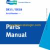 Doosan DX15 Excavator Parts Manual