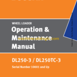 Doosan DL250-3, DL250TC-3 Wheel Loader Operation and Maintenance Manual (Serial Number 10001 and Up)